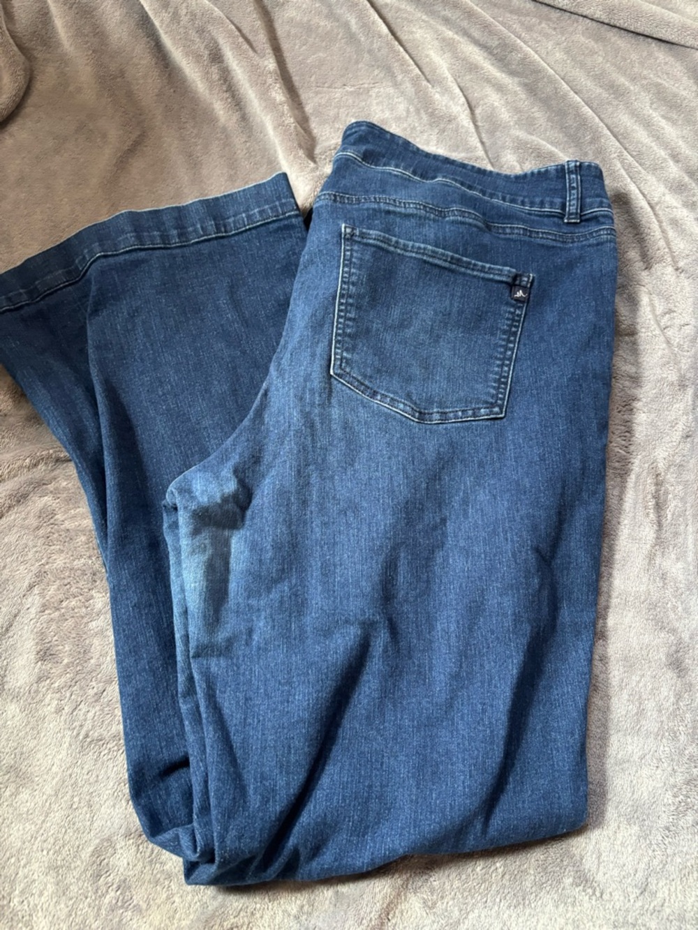 Maurices Dark Blue Flare Jeans